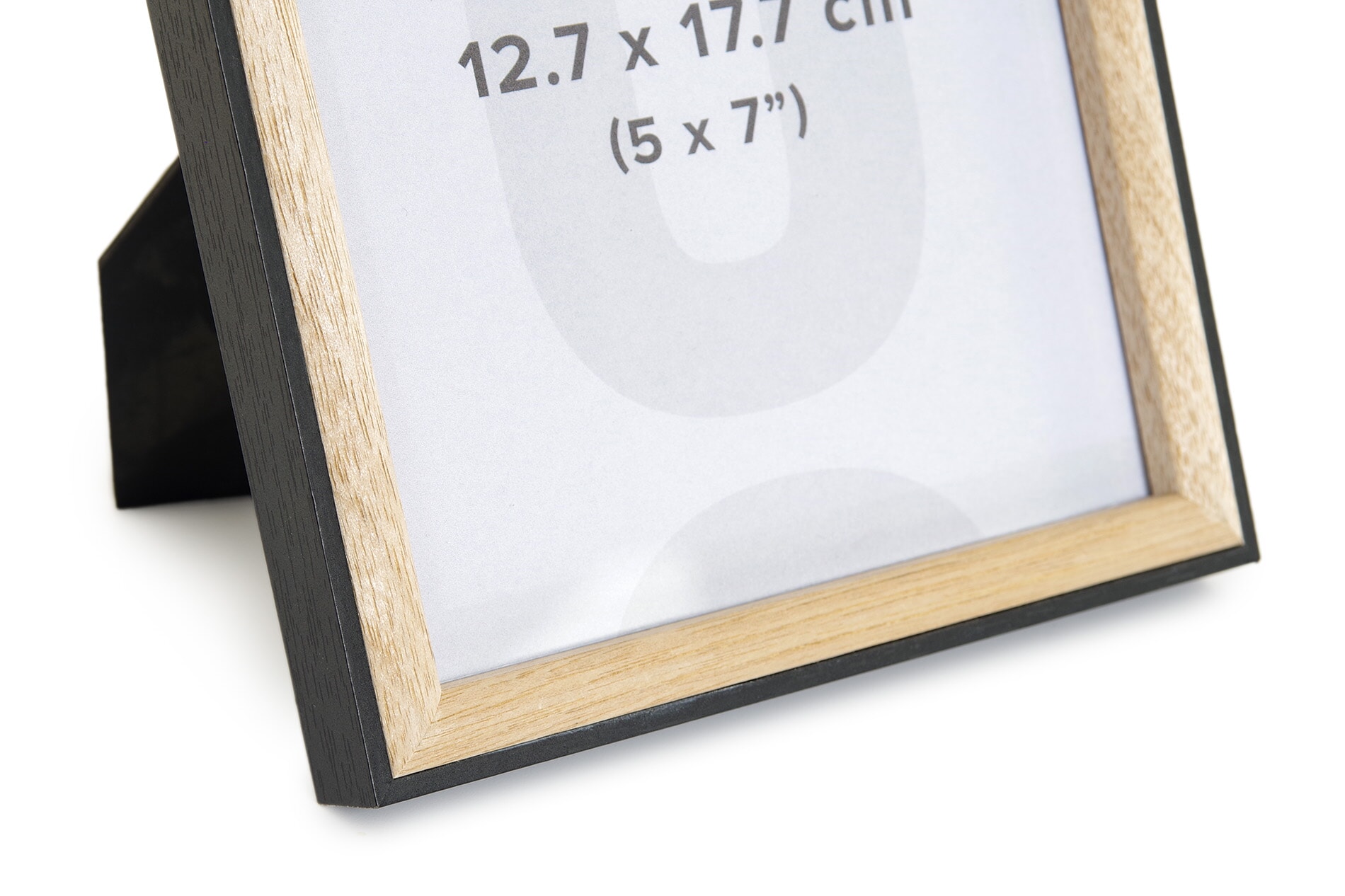 Koga Picture Frame (Black & Ash Veneer)| Futon Company