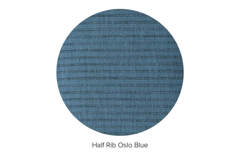 Half Rib Oslo Blue Seater M Z