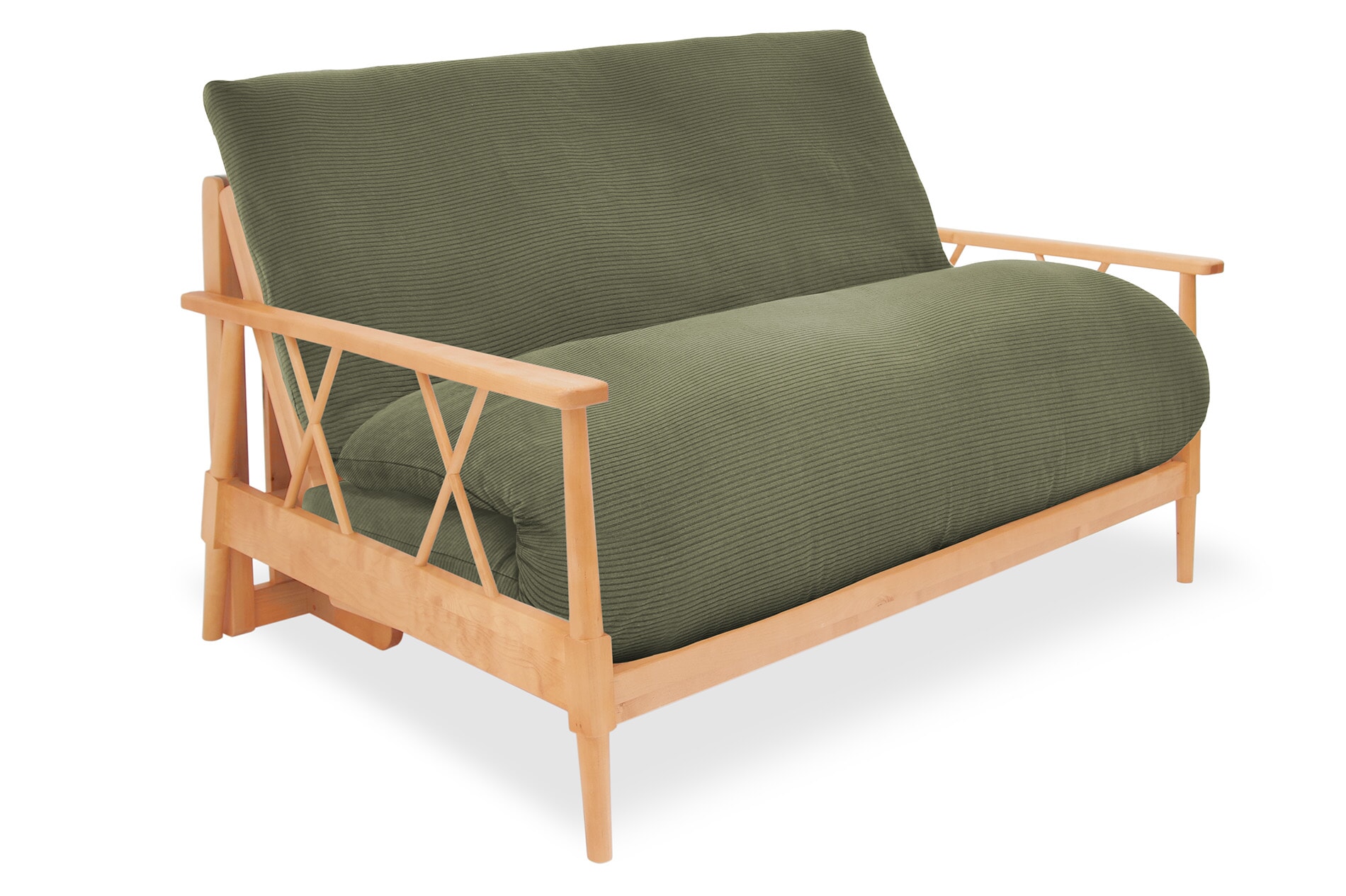 Suki Trifold Sofa Seater Green