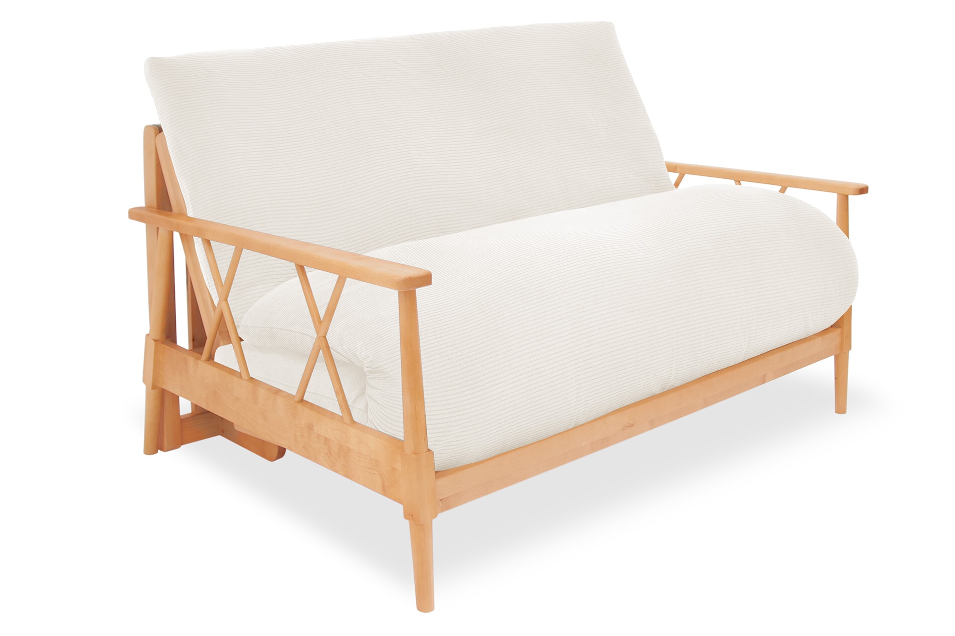 Suki Trifold Sofa Seater Natural