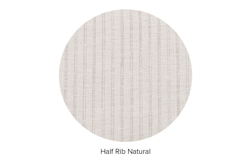 Half Rib Natural Seater Ag Qy