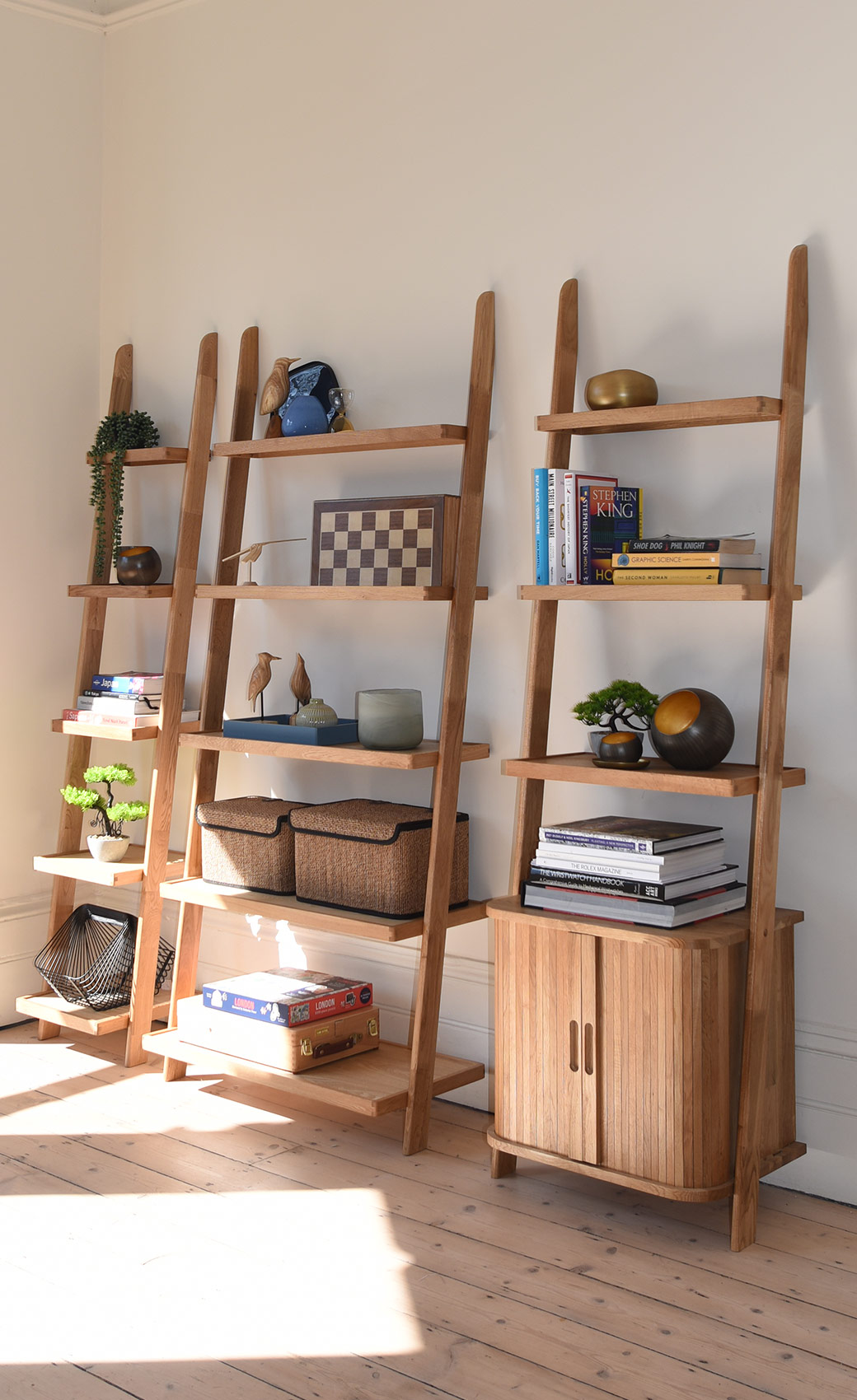 LEANING LADDDER FURNITURE