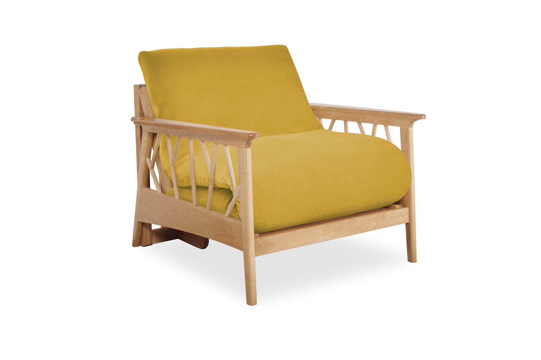 Mori Birch Single Handloom Sauterne