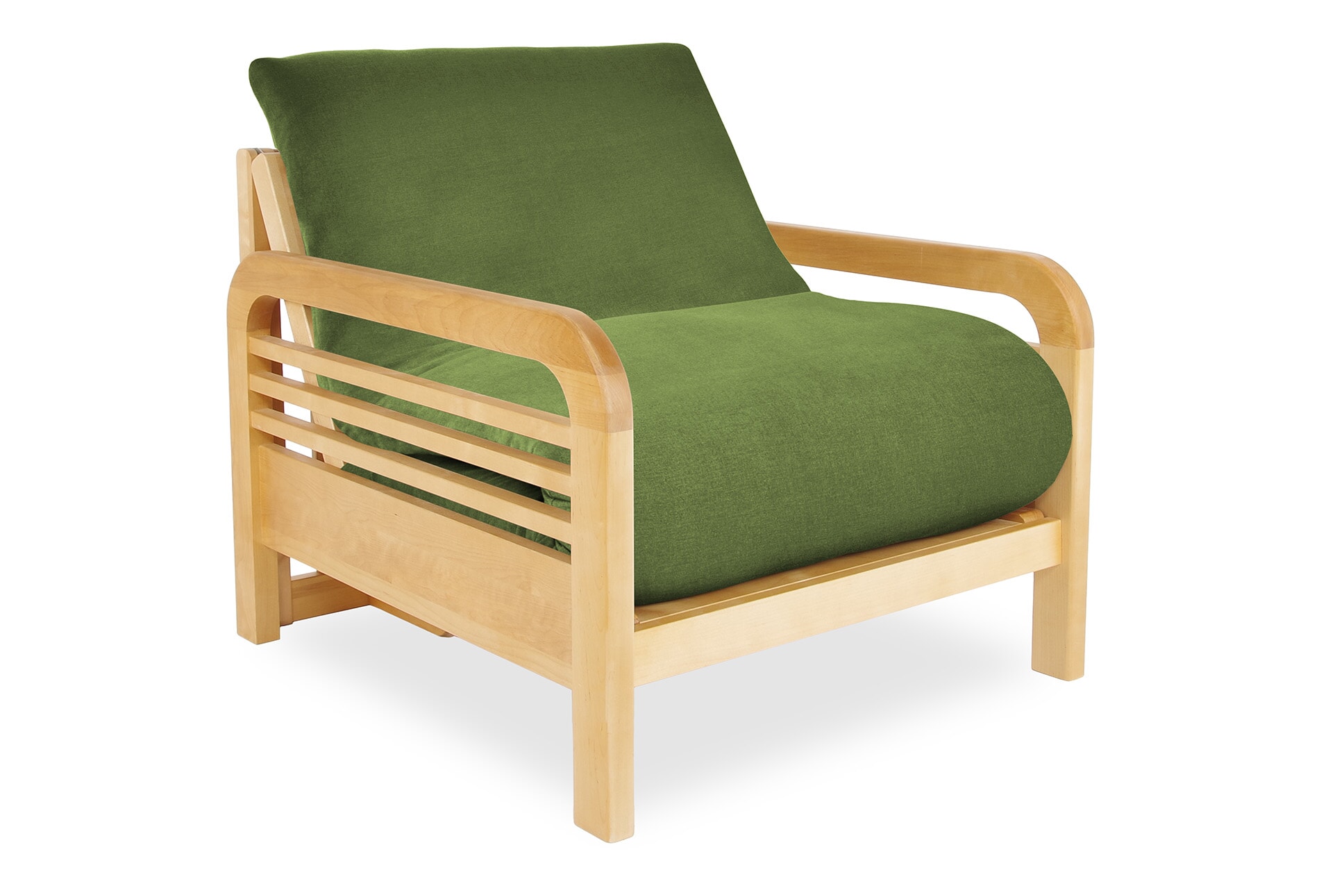 Noah Birch Single Handloom Forest Green