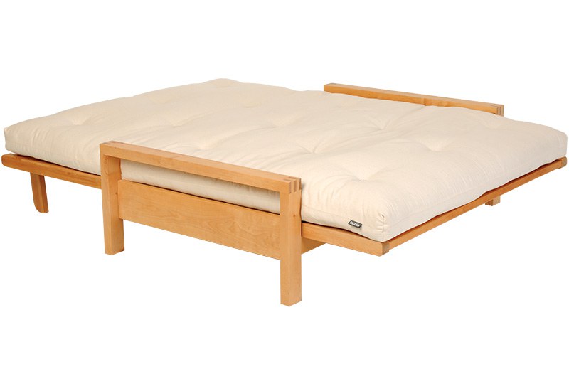 2 Seater Birch Quad Double Sofa Bed Futon Company