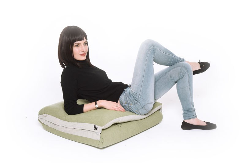 Large Floor Cushion zipup Bed Mattress Futon Company