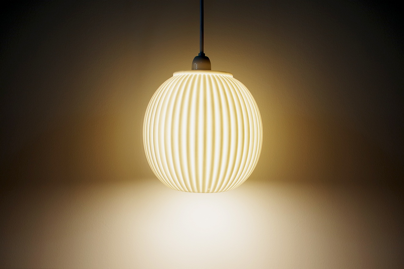Phoebe Porcelain Pendant Lamp Shade Futon Company