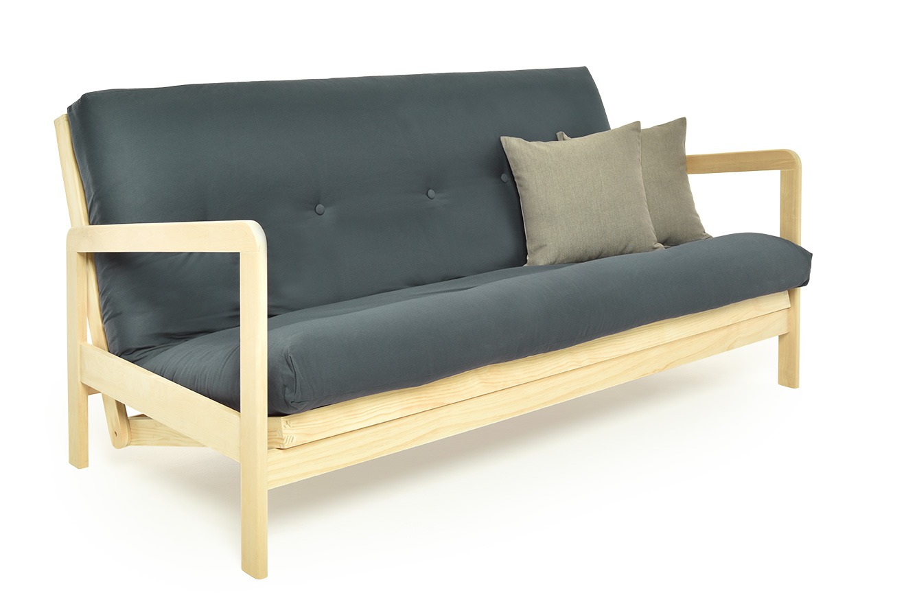 Tokyo 3 Seater Solid Pine Sofa Bed Futon Company