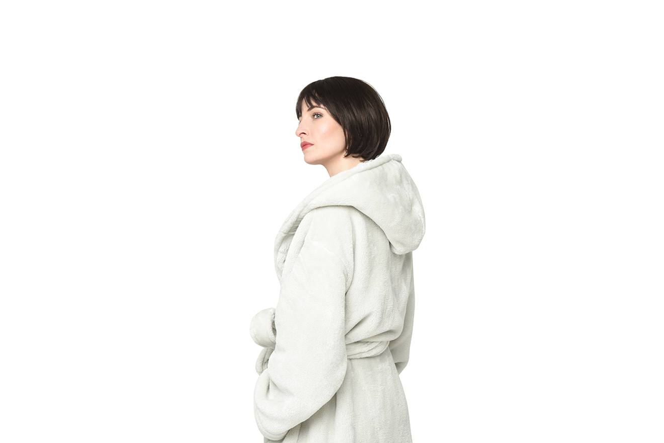 Deep Fleece Hooded Bathrobe SS2020 Futon Company