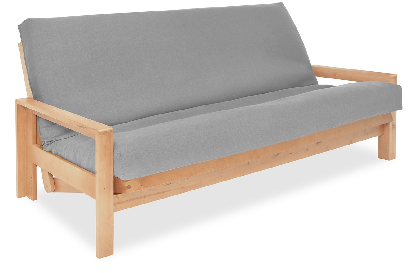 Birch Bifold Cocoon Handloom Cloud Grey