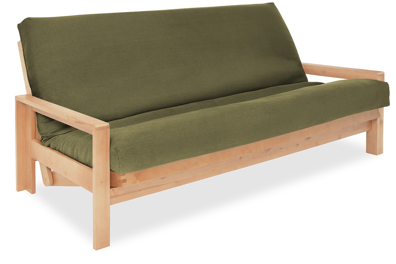 Birch Bifold Cocoon Handloom Olive Green
