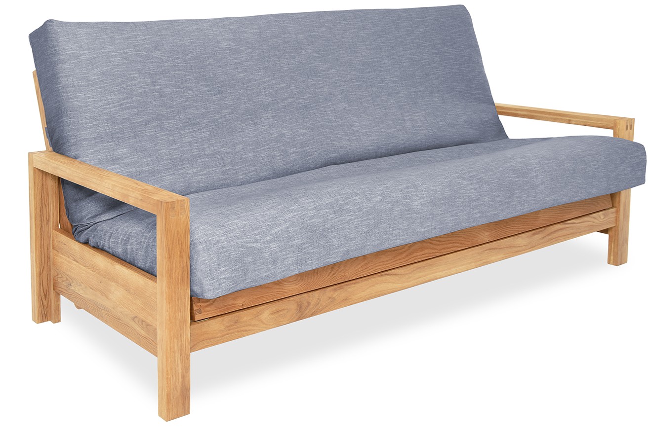 Oak Bifold QUAD Coast Weave Cornish Blue