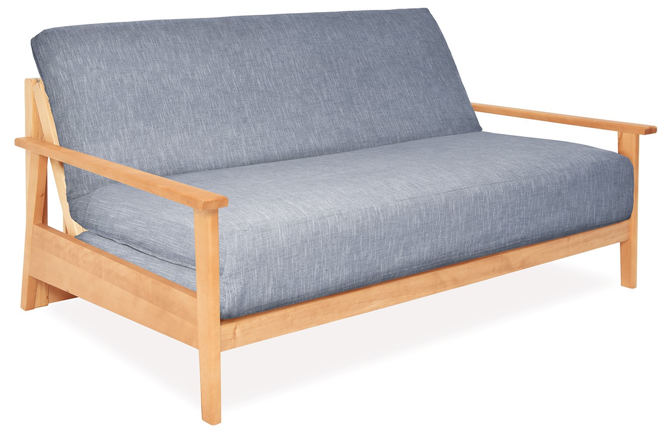 Haiku 2 Seater Birch Double Sofa Bed Futon Company