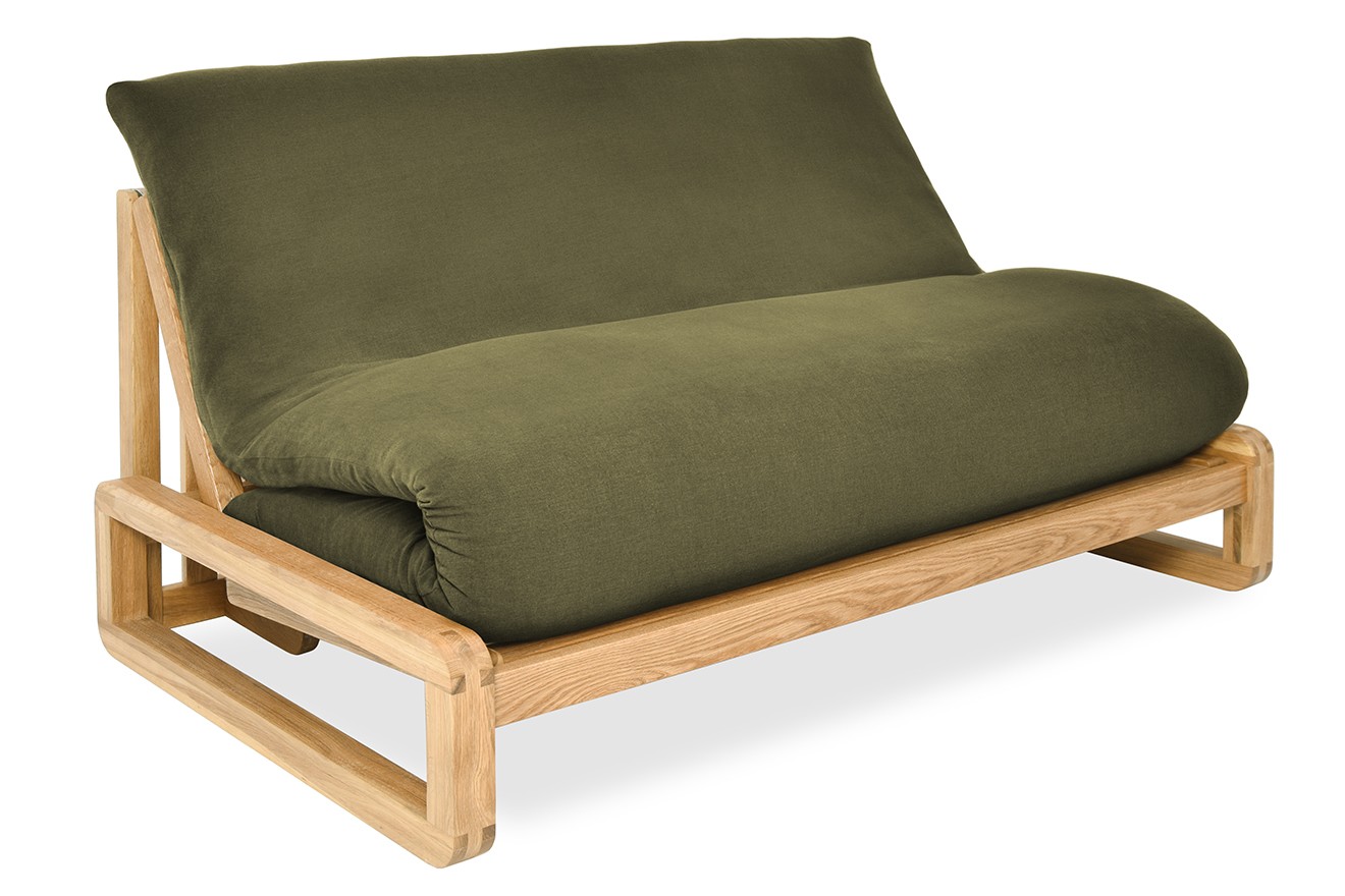 Oak Loop Seater Handloom Olive Green