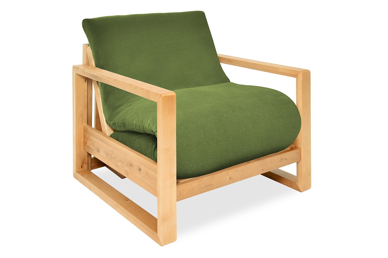 Birch Cuba Single Handloom Forest Green