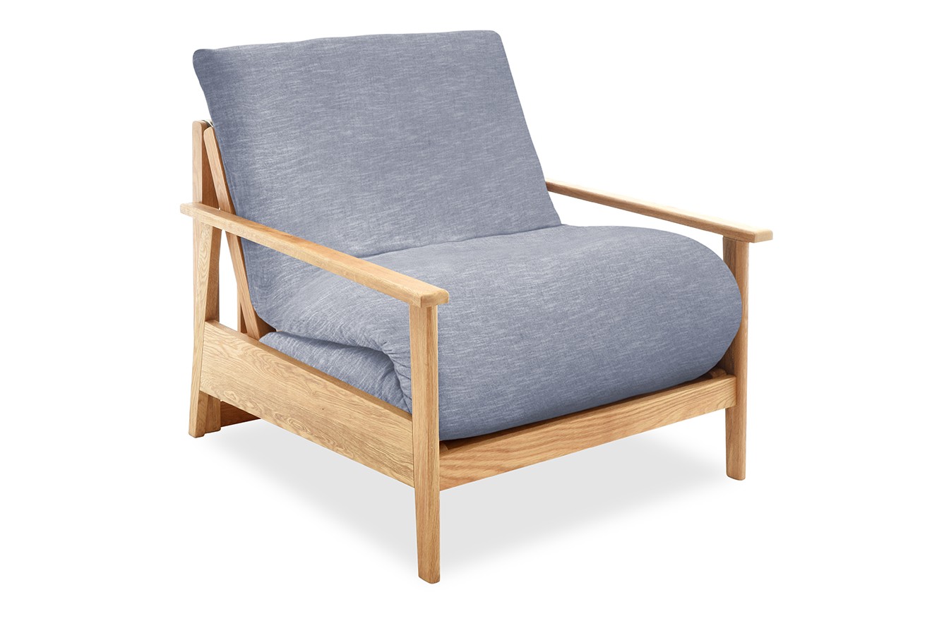 Oak Haiku Single Coast Weave Cornish Blue