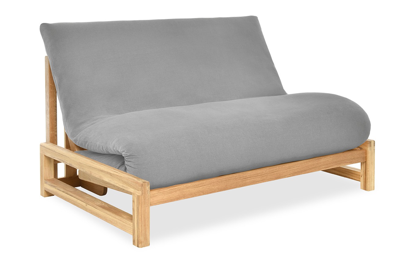 Oak Linear Seater Handloom Cloud Grey