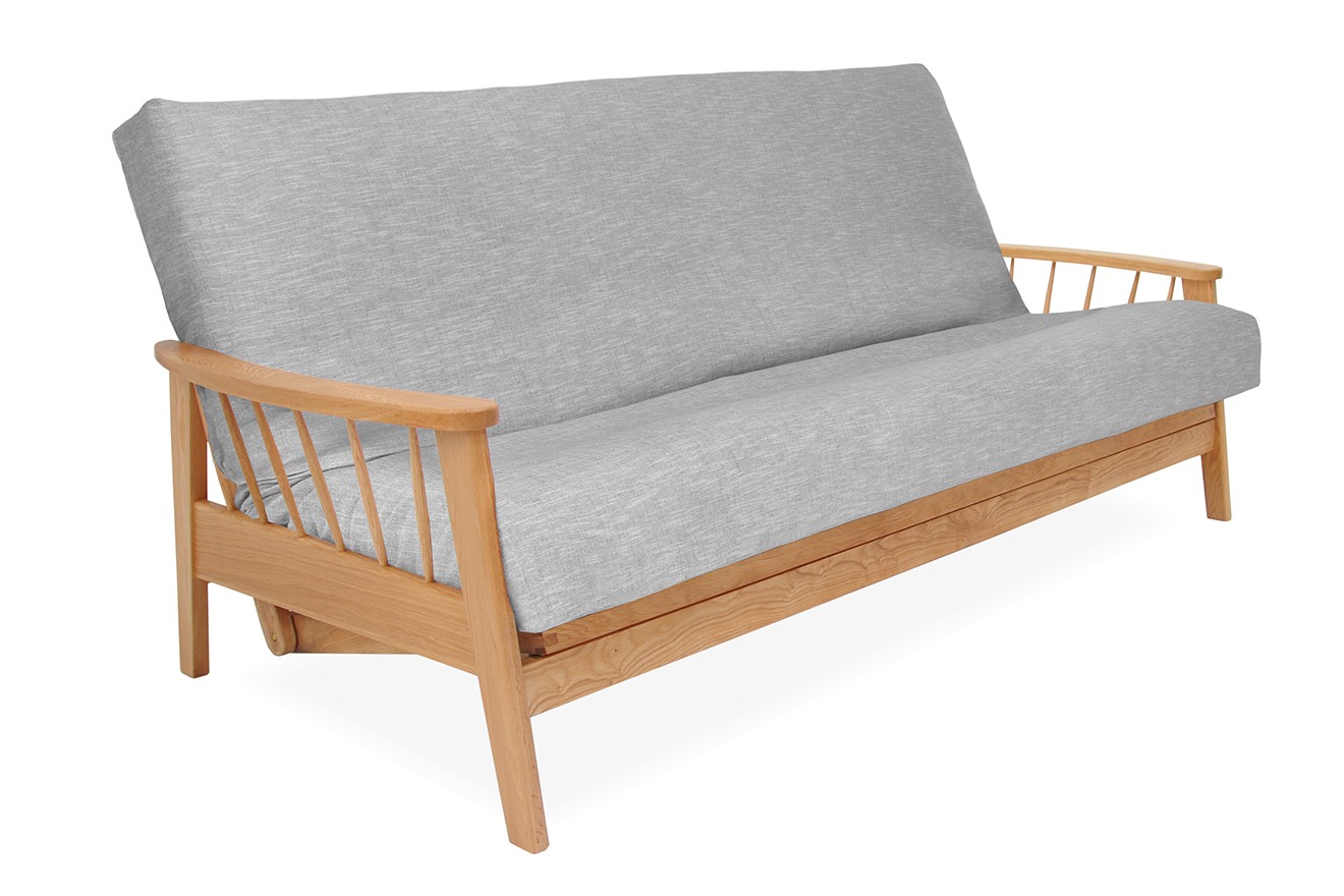 Swift Bifold Sofa Bed Seater Coast Weave Pebble Grey