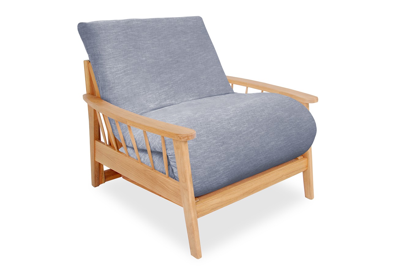Swift Sofa Bed Single Cost Weave Cornish Blue