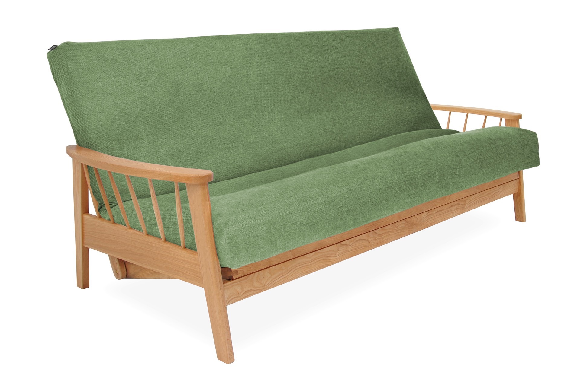 Swift Bifold Sofa Bed Seater Cosy Weave Olive Green