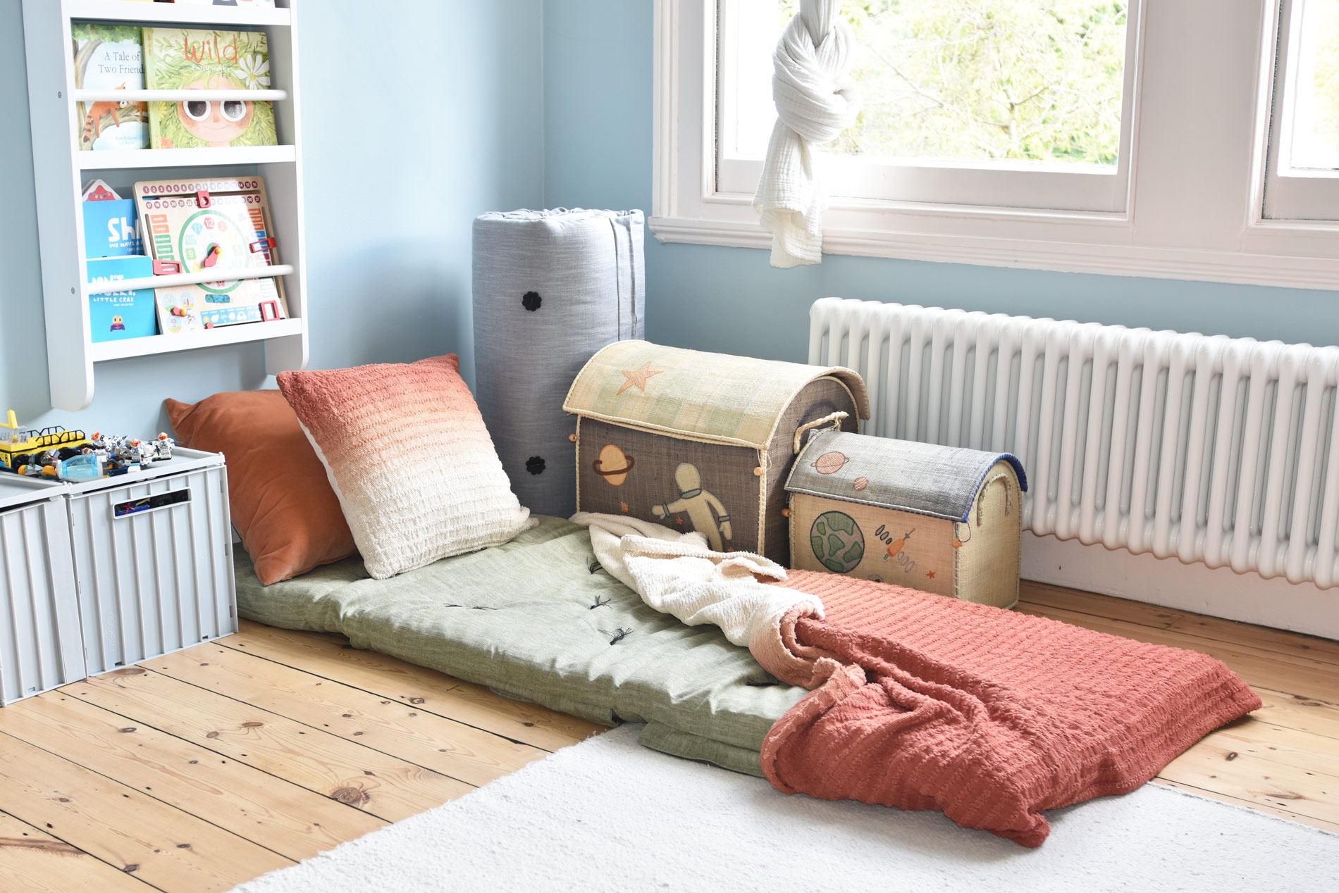 Zip Up Bed Sea Foam Green Coast Weave Futon Company