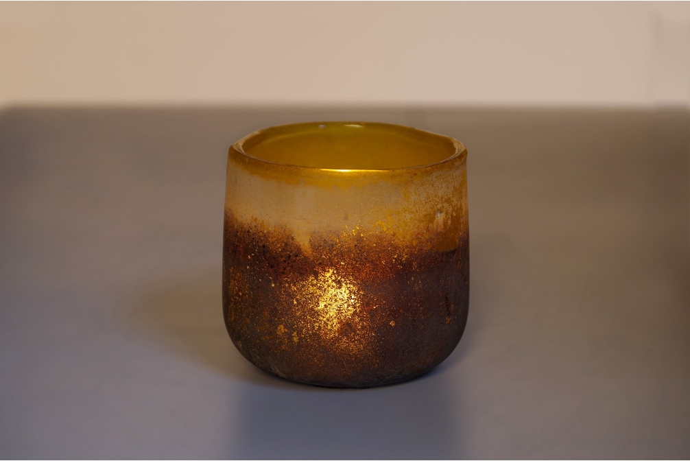 FC Lumo Glass Mijas Tea Light Sauterne