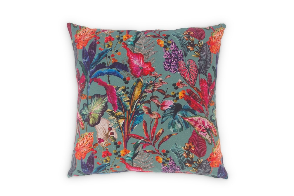 FC Tropical Cushion Cover X Teale