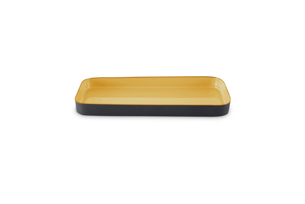 FC Enamel Rectangular Tray Mimosa Yellow Lcg Sb