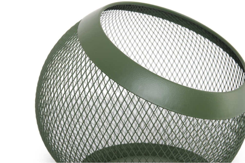 FC Nambu Metal Fruit Bowl Green
