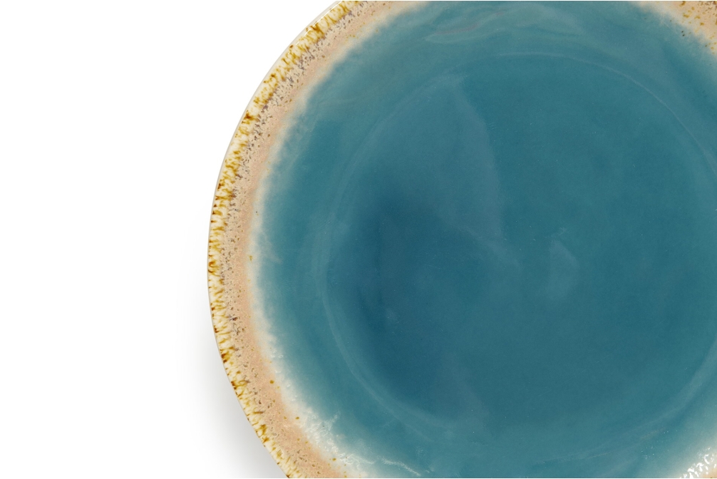 FC Noba Glaze Side Plate Green