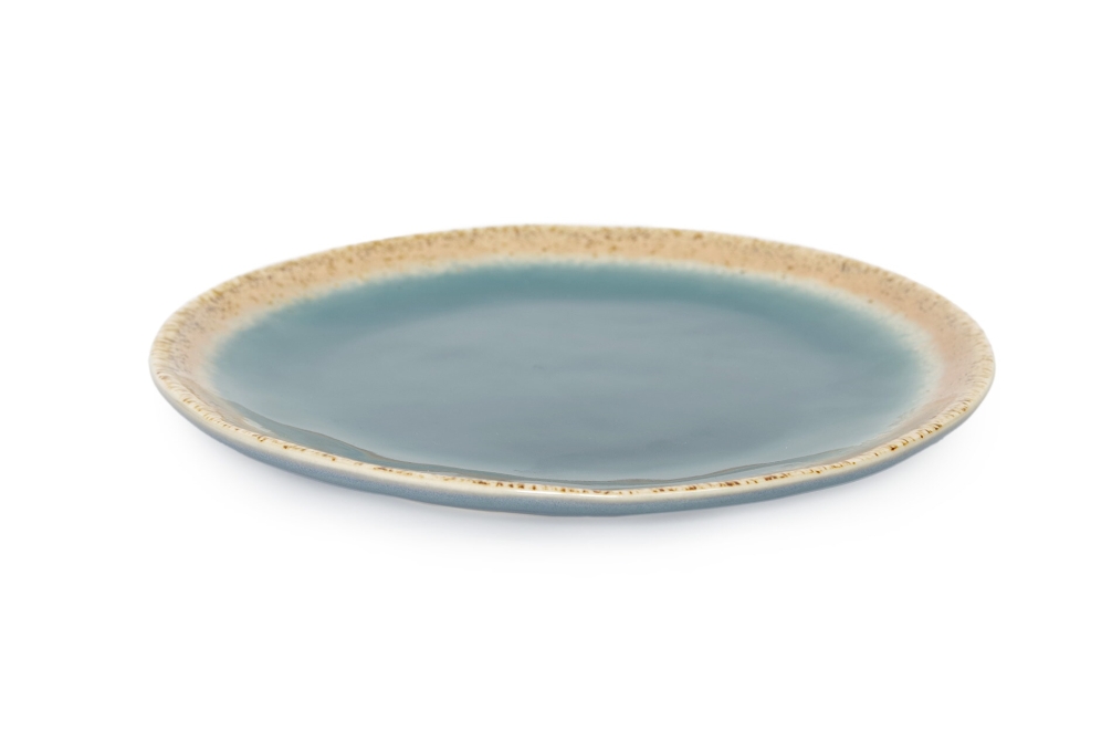 FC Noba Glaze Side Plate Green