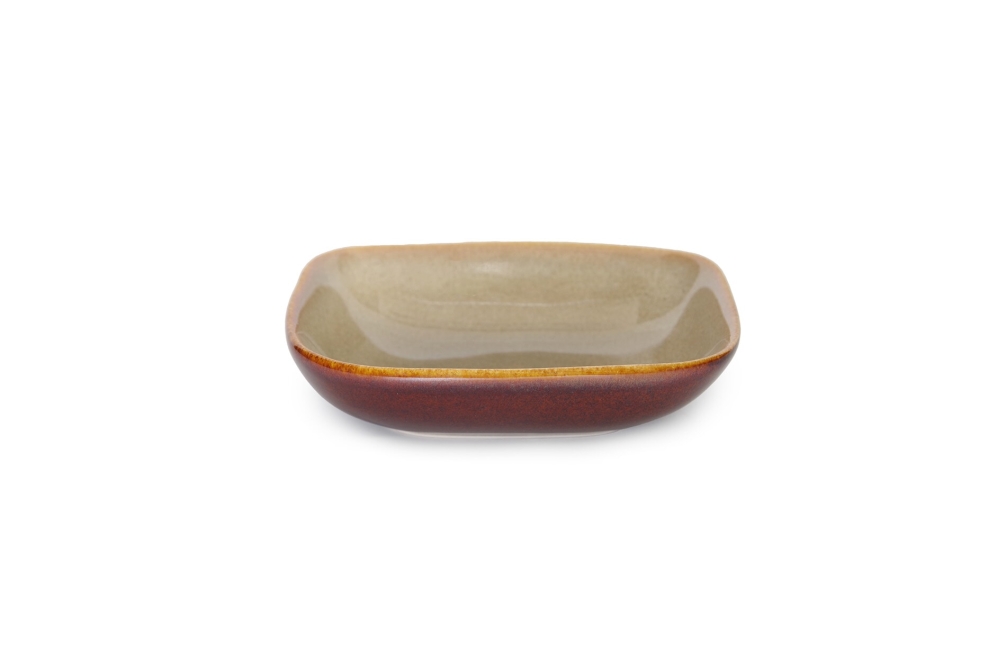 FC Reactive Glaze Dip Dish Starling