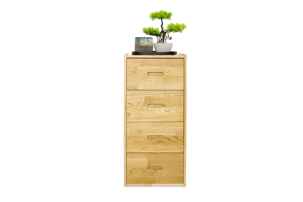 FC Oak Cubby Wide Drawers