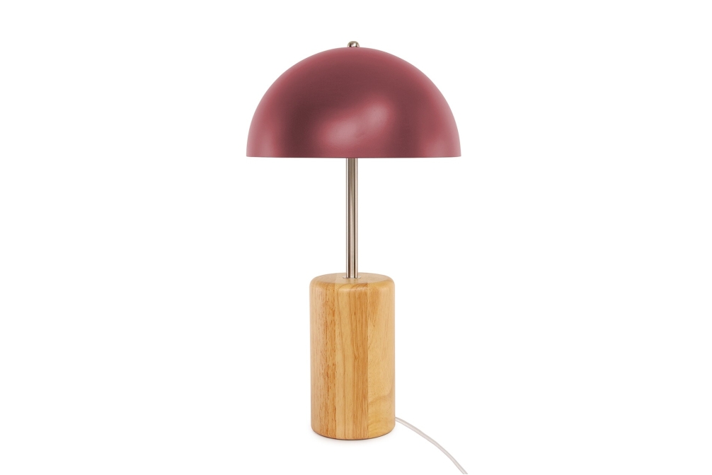 FC Bell Table Lamp Garnet Red
