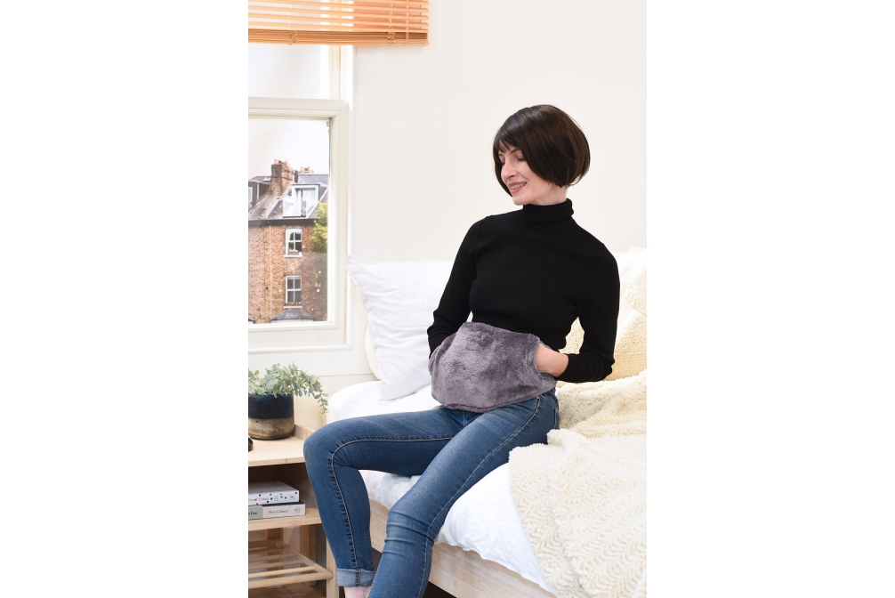 FC Hagu Hot Water Bottle Deep Fleece Mulberry Purple