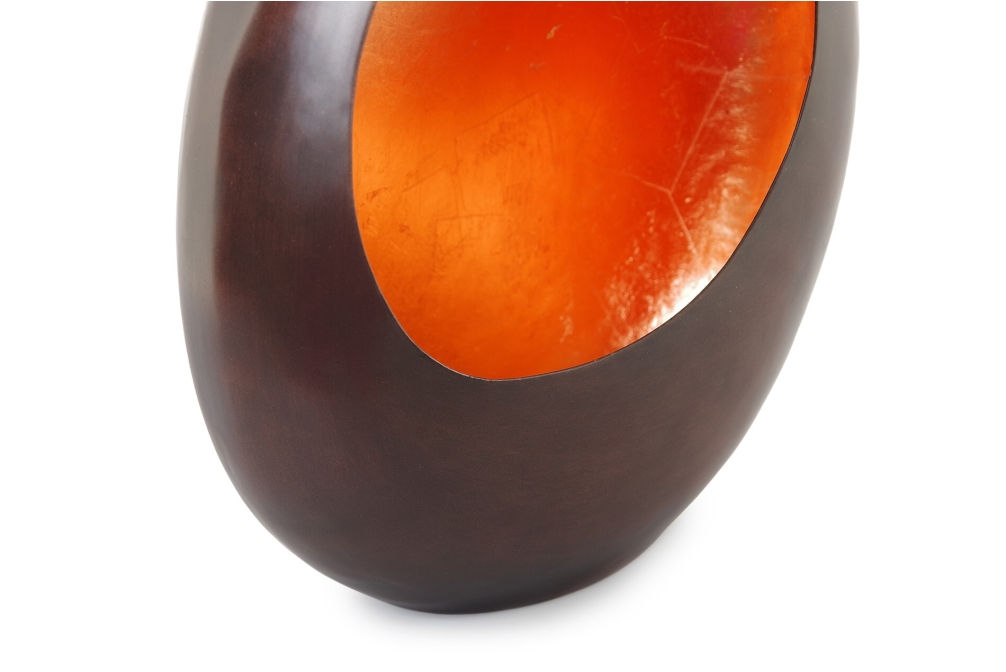 FC Metal Large Baburu Tea Light Holder Antique Copper