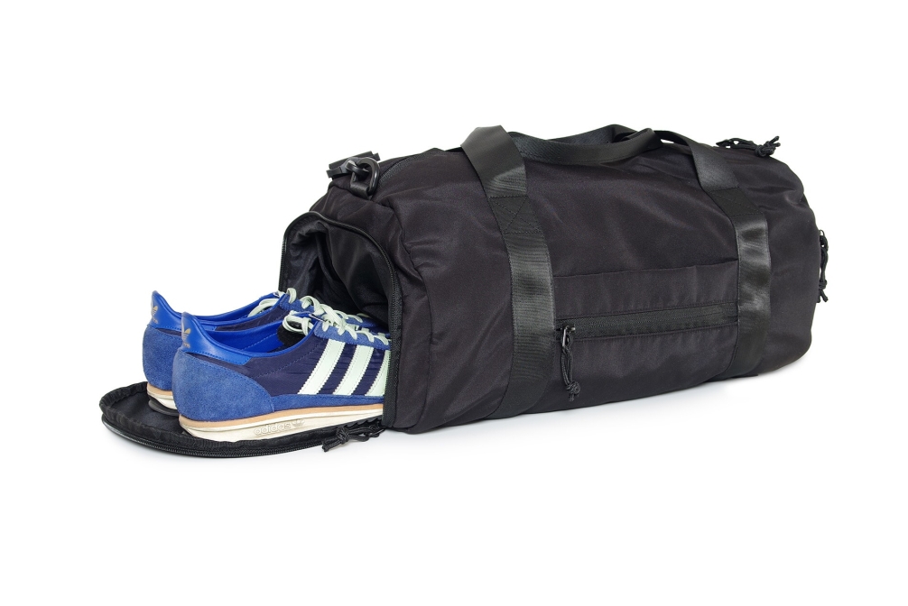 FC Ryokou Gym Bag With Shoe Pocket Black