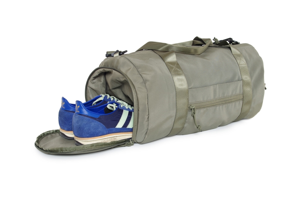 FC Ryokou Gym Bag With Shoe Pocket Olive Green