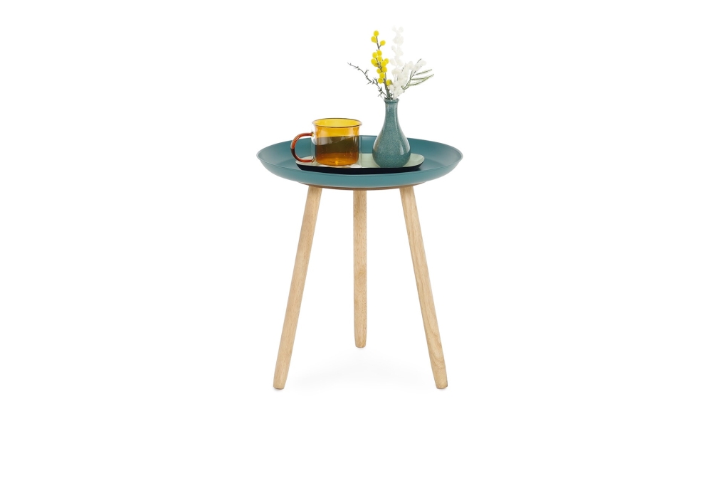 FC Disuku Metal Tables Cedar Green