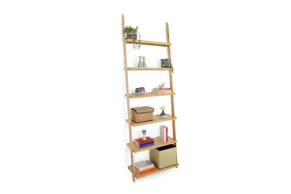 FC Tall Leaning Ladder Shelves