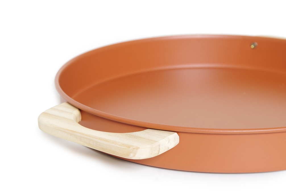FC Totte Metal Trays Terracotta