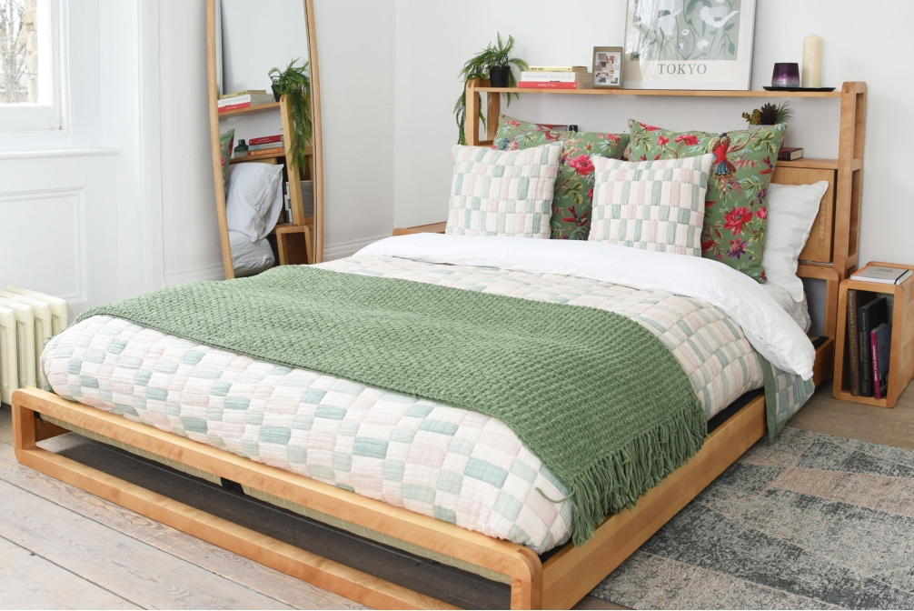 FC Basket Weave Bedspread New Cross LS Tbdr El