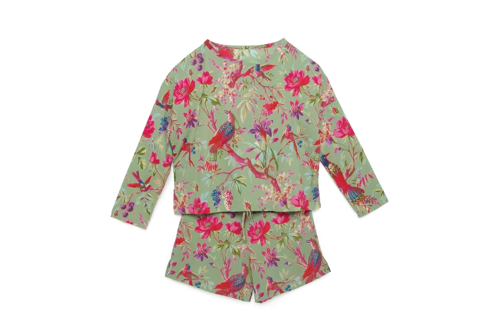 FC Paradise Pyjama Set Aspen Green