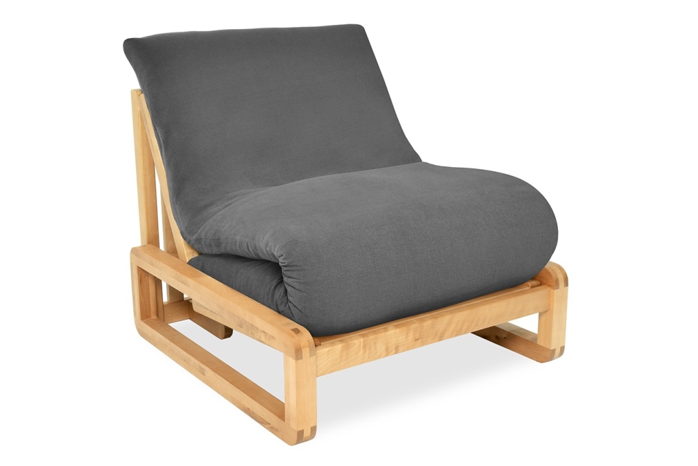 Birch Loop Single Handloom Dark Grey