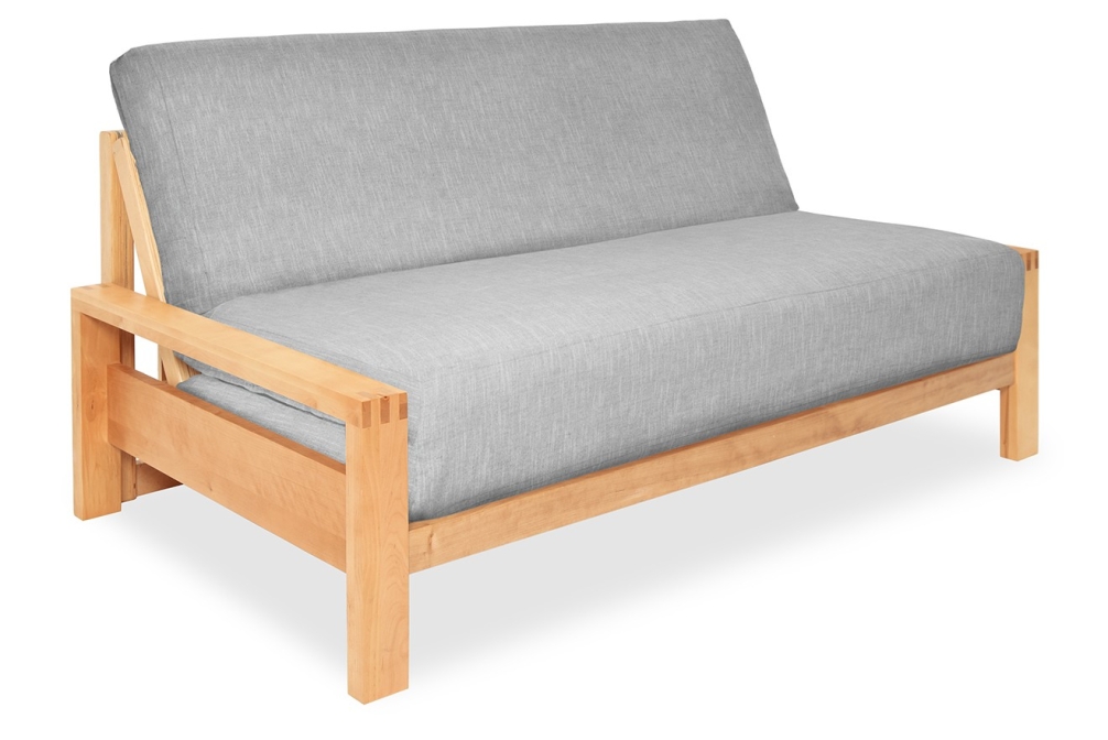 Birch Quad Seater Ultimate Futon Coastweave Pebble Grey