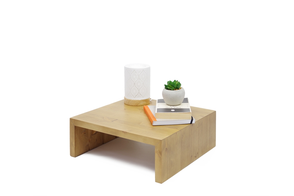 Platform Bedside Table Elm