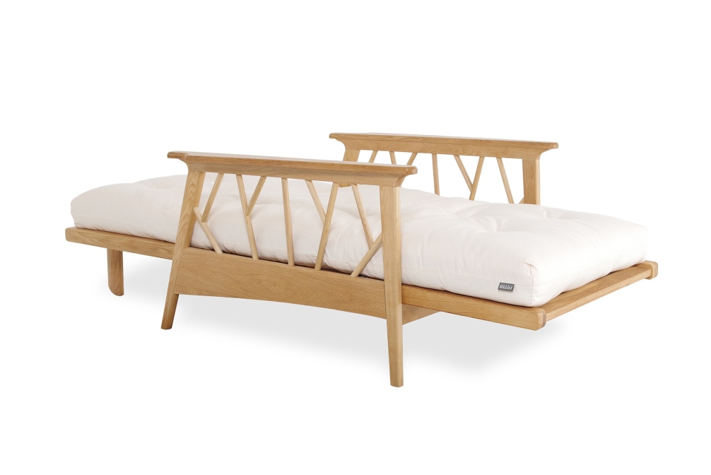 FC Mori Oak Single Sofa Bed
