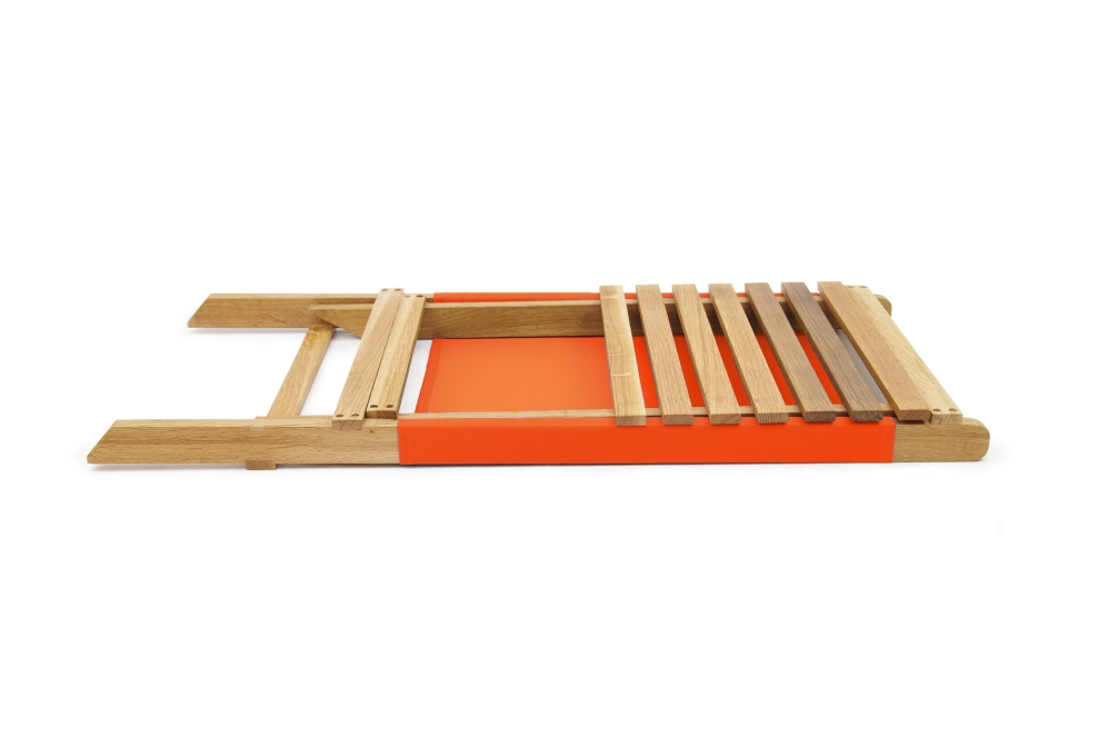 Futon Company Oak Deck Chair Terracotta