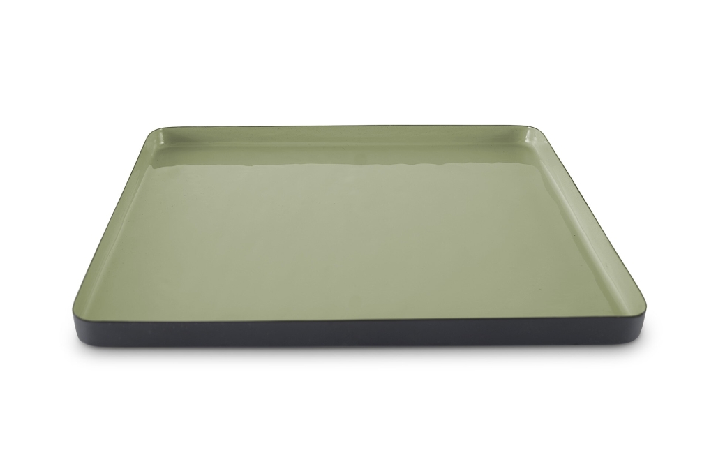 FC Enamel Square Tray Large