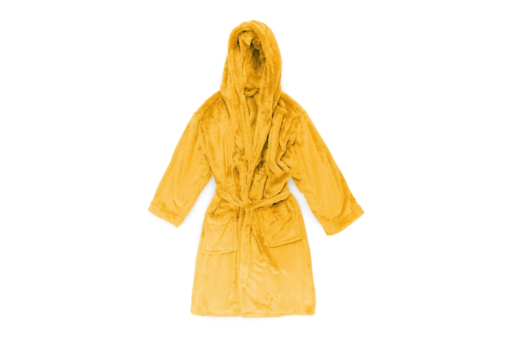 FC Deep Fleece Bathrobe Mimosa Yellow
